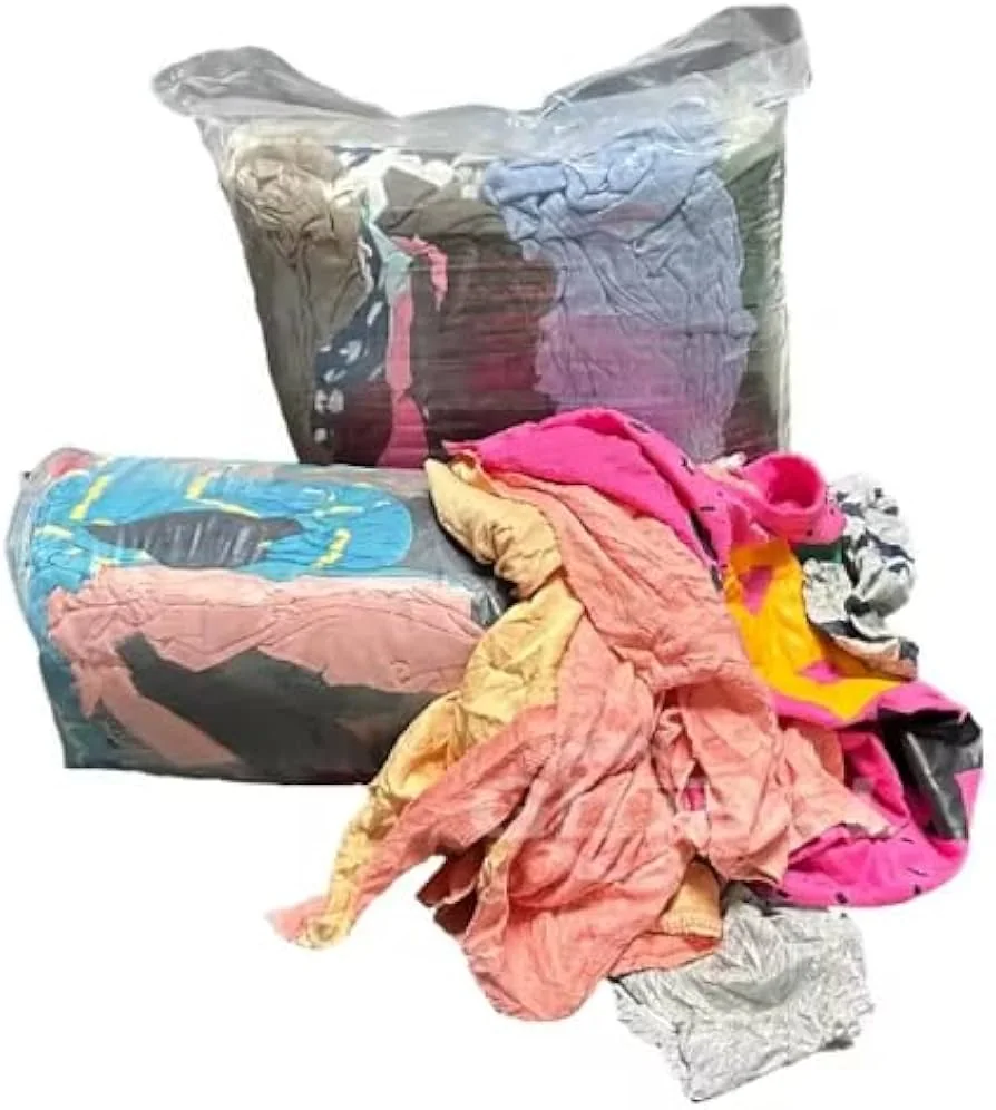 Packed cotton banian waste and cloth waste